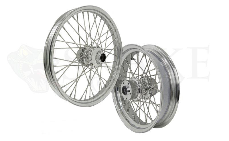 40 SPOKE CHROME WHEELS