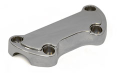 SCALLOPED HANDLE BAR TOP CLAMPS
