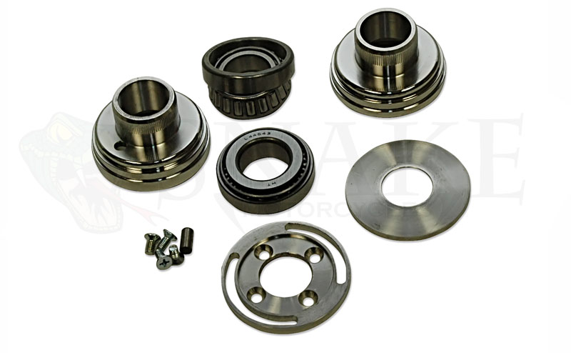 HEAD STOCK BEARINGS WITH INTEGRAL FORK STOPS