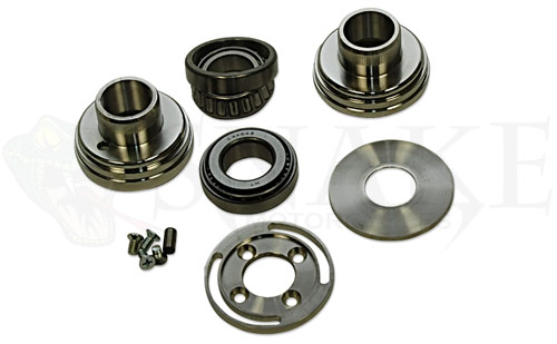 HEAD STOCK BEARINGS WITH INTEGRAL FORK STOPS