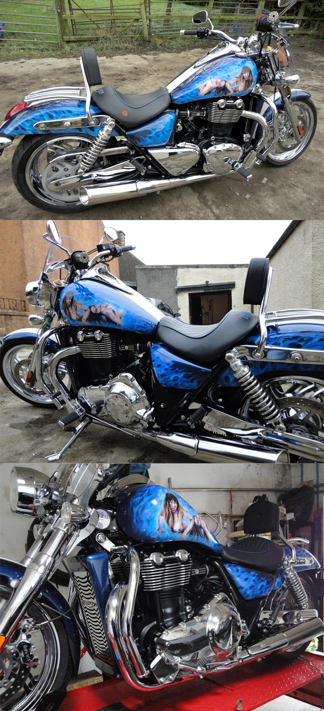 Ians's Triumph Thunderbird