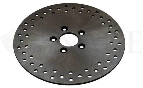 FRONT/REAR BRAKE DISC - PLAIN STEEL